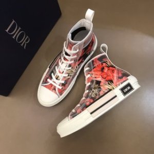 2020 B23 Oblique High Low Top Sneakers Obliques Technical Leather 19SS Flowers Technical Outdoor Casual Shoes Technical Leather
