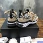 Replica Chanel Sneaker Calfskin Embroidered in Brown