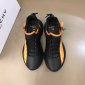 Replica Givenchy Sneaker Spectre in Black with Orange