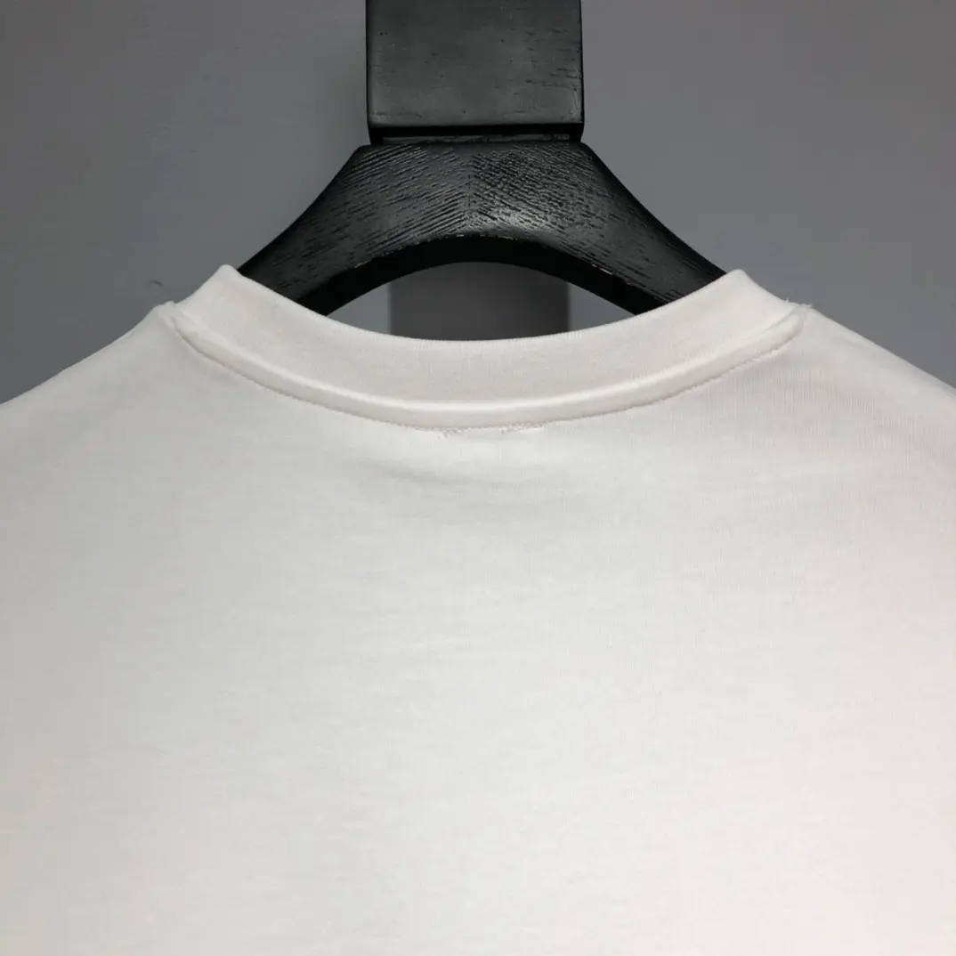 Christian Dior Lucky 8 Embroidered T-Shirt White - Image 9