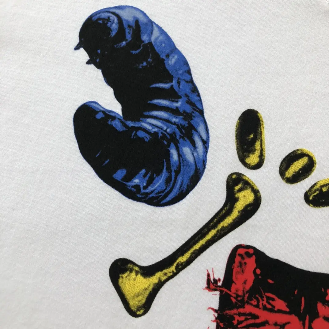 Dior CD Abstract Logo T-Shirt White Short Sleeve - Image 7