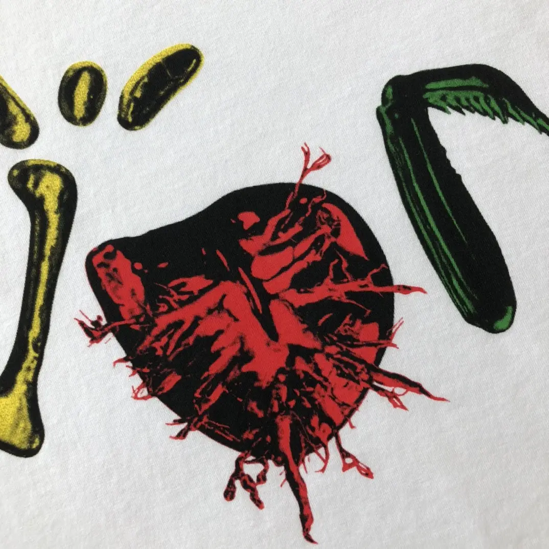 Dior CD Abstract Logo T-Shirt White Short Sleeve - Image 8