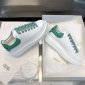 Replica MCQ Oversized Sneaker in Green Lace and Heel
