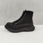 Replica MCQ Sneaker Tread Slick Boot in Black with Sole