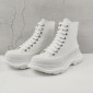 Replica MCQ Sneaker Tread Slick Boot in White