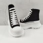 Replica MCQ Sneaker Tread Slick Boot in Black