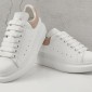 Replica Alexander McQueen Oversized Sneaker in Cream Heel