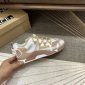 Replica DG Sneaker Mixed-materials NS1 slip-on in Cream