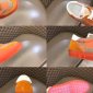 Replica Louis Vuitton Sneaker Trocadero in Orange