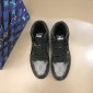 Replica Louis Vuitton Sneaker x Nike in Black