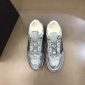 Replica Valentino Sneaker Low-Top Calfskin in Gray
