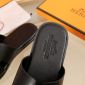 Replica Hermes Slipper Lzmir in Black