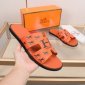 Replica Hermes Slipper Lzmir in Brown