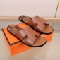 Replica Hermes Slipper Lzmir in Brown