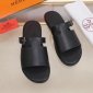 Replica Hermes Slipper Lzmir in Black