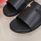 Replica Hermes Slipper Lzmir in Black