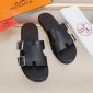 Replica Hermes Slipper Lzmir in Black