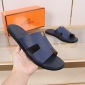 Replica Hermes Slipper Lzmir in Black