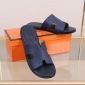 Replica Hermes Slipper Lzmir in Black