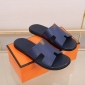 Replica Hermes Slipper Lzmir in Black