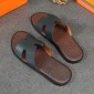 Replica Hermes Slipper Lzmir in Brown