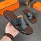 Replica Hermes Slipper Lzmir in Brown