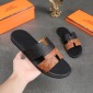 Replica Hermes Slipper Lzmir in Black