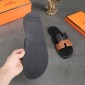 Replica Hermes Slipper Lzmir in Black