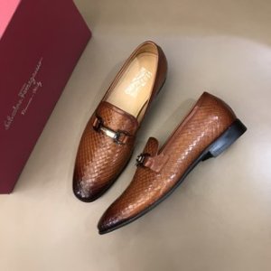 Salvatore Ferragam Dress shoe Moccasin in Brown