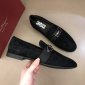 Replica Salvatore Ferragam Dress shoe Moccasin in Black