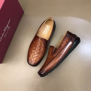 Salvatore Ferragam Dress shoe Loafer in Brown