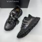 Replica Versace Sneaker Trigreca in Black