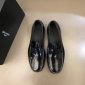 Replica YSL Dress Shoe Teddy Penny in Black Leather