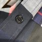 Replica Burberry Shirt Short-sleeve Poplin in Blue