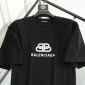 Replica Balenciaga T-Shirt BB Chest in Black