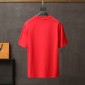 Replica Balenciaga T-Shirt BB Chest in Red