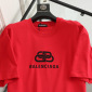 Replica Balenciaga T-Shirt BB Chest in Red