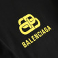 Replica Balenciaga T-Shirt BB Chest in Black