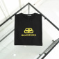 Replica Balenciaga T-Shirt BB Chest in Black