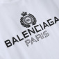 Replica Balenciaga T-Shirt Paris Chest in White