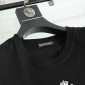 Replica Balenciaga T-Shirt Paris Chest in Black