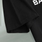 Replica Balenciaga T-Shirt Paris Chest in Black