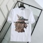 Replica Balenciaga T-Shirt Alien Chest in White