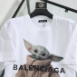 Replica Balenciaga T-Shirt Alien Chest in White