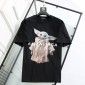 Replica Balenciaga T-Shirt Alien Chest in Black