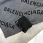 Replica Balenciaga Sweatshirt Allover Logo in Gray