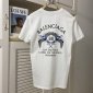 Replica Balenciaga T-Shirt Big Logo in White