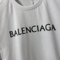 Replica Balenciaga T-Shirt Big Logo in White