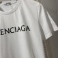 Replica Balenciaga T-Shirt Big Logo in White