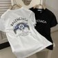 Replica Balenciaga T-Shirt Big Logo in White